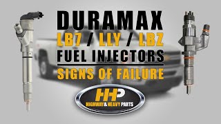 Duramax Diesel LB7 LBZ LLY Fuel Injector Problems HHP Can Help [upl. by Leirua590]