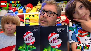 Lets Build the Lego Super Mario PIRANA Plant 71426  Streaming LIVE [upl. by Airegin825]