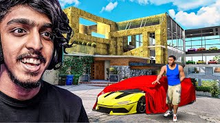 GTA 5  Upgrading Franklins House into CAR SHOWROOM [upl. by Adlihtam]