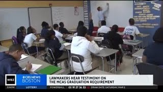 Hearing held on MCAS graduation requirement [upl. by Eittam]