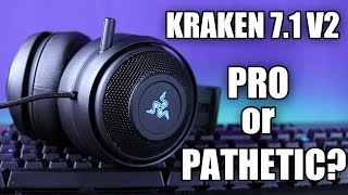 Razer Kraken 71 V2 Review and Mic Test [upl. by Siravaj273]