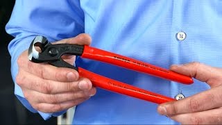 KNIPEX WerkstattTV KNIPEX Ohrklemmenzange 10 9x I220 [upl. by Laenaj]