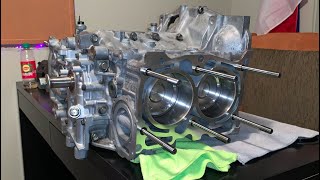 Assembling the EJ257 Short Block [upl. by Asselem427]