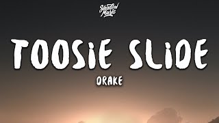 Drake  Toosie Slide Lyrics [upl. by Gentilis]