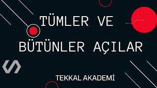 Tümler ve Bütünler Açılar Örnek Soru Çözümleri [upl. by Ainel]