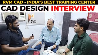 Design Engineer Inteview Questions  RVM CAD  Indias Best Skill Development Centre with 100 Jobs [upl. by Admana]