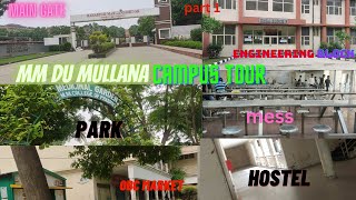 Maharishi Markandeshwar University Ambala  Mmu University Campus Tour [upl. by Brockwell]