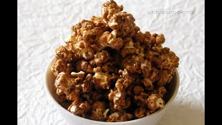 Homemade Chocolate Popcorn Recipe 🍿🍿 [upl. by Hsakaa232]