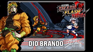 SSF2 Mods Showcase DIO Brando [upl. by Elyrpa]