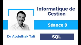 Séance  9  Introduction à SQL [upl. by Aspa]