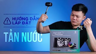 Hướng dẫn lắp đặt tản nhiệt nước AIO  GEARVN [upl. by Farra]