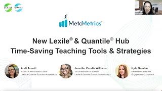 New Lexile® amp Quantile® Hub TimeSaving Teaching Tools and Strategies [upl. by Parthena]