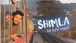 Shimla toy train journey  FIRST CLASS of toy train [upl. by Hanauq]