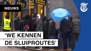 Massaal naar België voor vuurwerk ‘Het is extreem druk’ [upl. by Gault]