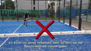 Les règles du Padel [upl. by Jaco]