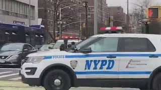 Man stabbed 3 times near Manhattan subway station suspect on the loose NYPD [upl. by Horst]