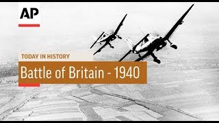 Battle of Britain Begins  1940  Today In History  10 July 18 [upl. by Aennil]