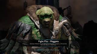 Shadow of War  Gorgoroth Fight Pits and lag [upl. by Lagasse]