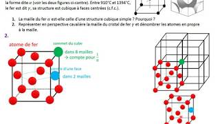 1ES Exercice 3  CRISTAUX [upl. by Oisacin]