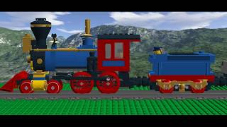 Lego Casey Jrs Circus Train Set 2019 Remake [upl. by Ycniuqal]