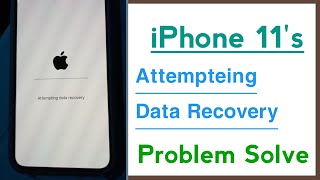 How To Fix Attempting Data Recovery in iPhone 11’s [upl. by Nadler]