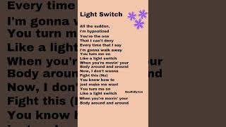 Light Switch lyrics  Charlie puth englishsongs lyrics [upl. by Junna]