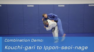 Kouchigari to Ipponseoinage  Combination demo [upl. by Nus477]