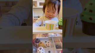 Adorable toddler opens up her own ice cream shop [upl. by Bobinette697]