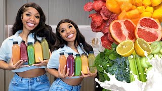 I LOST 40 POUNDS What I Eat in a Day on my Juice Diet [upl. by Irena]