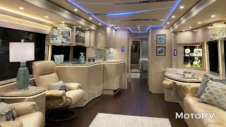 27 Million Super Luxury Prevost Coach [upl. by Htir461]