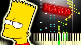 THE SIMPSONS THEME  Piano Tutorial [upl. by Gough]