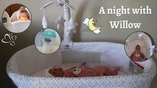 Silicone Baby Willow’s Night Time Routine [upl. by Layor724]