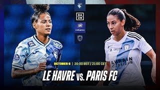 Le Havre AC vs Paris FC  Division 1 Akema 202324 Matchday 3 Full Match [upl. by Welch]