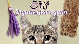 DIY Mas Juguetes para Gatos [upl. by Pip]