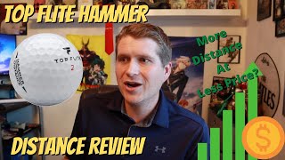 Top Flite Hammer Distance Golf Ball Review [upl. by Spoor]