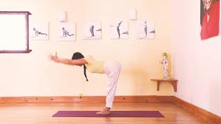 How to do the Standing Forward Bend — 12 Basic Asanas 11 [upl. by Phip]