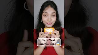 Testing Santoor Soap PH Level 😳 Shocking Result 😱 shorts boombeauty explore testing soap [upl. by Llenyr286]