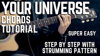 Your Universe  Sarah Geronimo  Rico Blanco Acoustic Guitar Chords Tutorial [upl. by Isidor53]