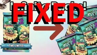 FIXED PACK DUPLICATION GLITCH  PvZ Gw2 Infinite Pack Dupe Glitch [upl. by Lewls]