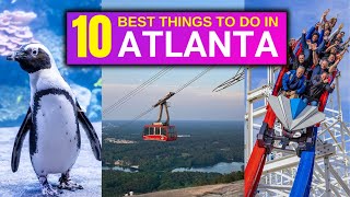 10 BEST Things To Do In Atlanta Georgia In 2024 [upl. by Sivi]