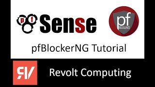 pfSense pfBlockerNG Tutorial [upl. by Moyers]