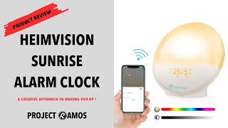 A Better Way to Wake Up In the Morning  HeimVision Sunrise Alarm Clock Review [upl. by Russi]