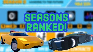 S8 Every Jailbreak Season Ranked  Roblox Jailbreak [upl. by Wheaton]