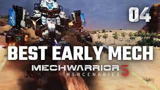 Best Early Game Mech  Mechwarrior 5 Mercenaries  2nd Playthrough  Episode 4 [upl. by Uird]