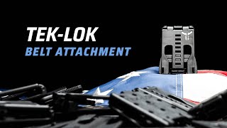 OVERVIEW BladeTech TekLok Belt Attachment [upl. by Panthia]