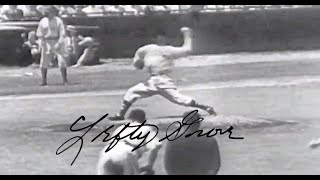 Lefty Grove Pitching Mechanics amp Game Highlights [upl. by Meingolda]