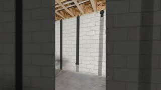 Fixing Basement Wall [upl. by Ailehc]