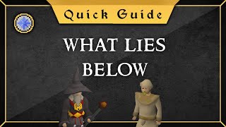 Quick Guide What lies below [upl. by Peony]