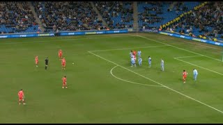 Morten Gamst Pedersen silences the Etihad 2007 [upl. by Nannarb]