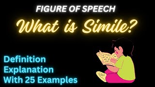 What Is Simile  Learn With Examples And Explanation [upl. by Naarah586]